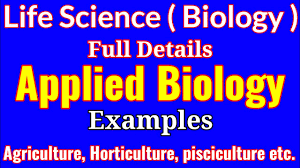 Applied biology class 9 life science ...
